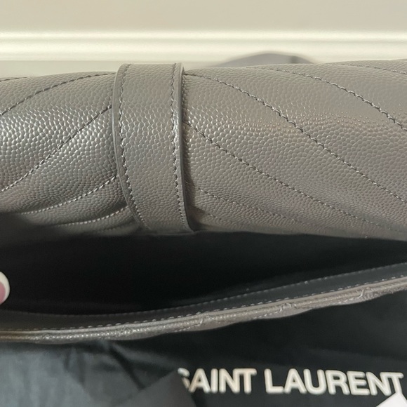 YSL Triquilt Envelope Bag in Size Large - Picture 8 of 8